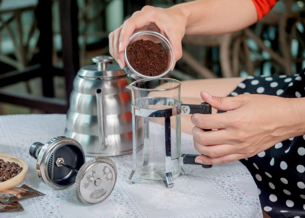 using pre ground coffee for french press